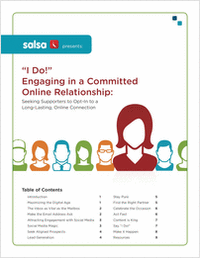 'I Do!' Engaging in a Committed Online Relationship: How to Grow Your Base of Support Online