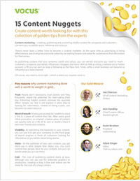 Create Content Worth Looking For With This Collection of 15 Golden Tips From the Experts