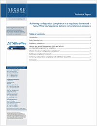 Achieving Configuration Compliance in a Regulatory Framework