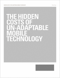 The Hidden Costs of Un-Adaptable Mobile Technology