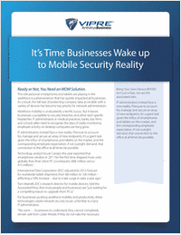 It's Time Businesses Wake Up to Mobile Security Reality