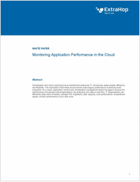 Monitor Application Performance in Virtualized and Cloud Environments