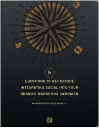 5 Questions To Ask Before Integrating Social Into Your Brand's Marketing Campaign