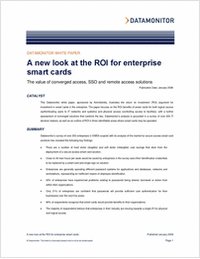 A New Look at the ROI for Enterprise Smart Cards