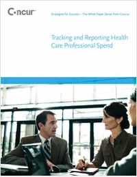 Tracking and Reporting Health Care Professional Spend