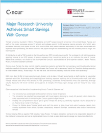 Major Research University Achieves Cost Savings with Travel and Expense Management Automation