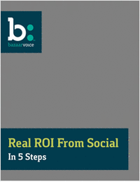 Get a Real ROI From Social in 5 Steps