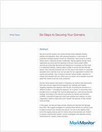 Six Steps to Securing Your Domains