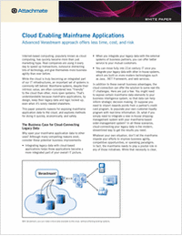 Cloud Enabling Mainframe Applications