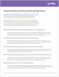 Characteristics of a Successful DevOps Team