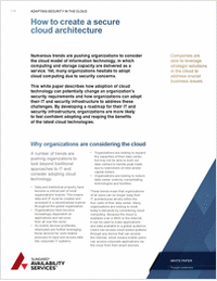 Adapting Security to the Cloud