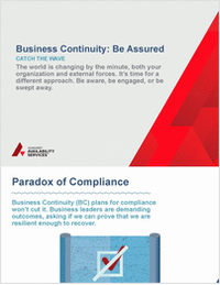 Are Your Business Continuity Plans Up To Par for Today's Changing World?