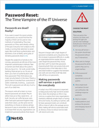 Password Reset: The Time Vampire of the IT Universe