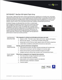 NexGen Hybrid Flash Array Comparison Guide