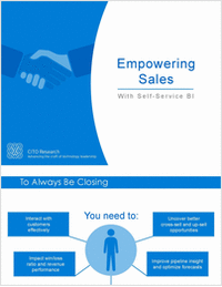 CITO eBook: Empowering Sales with Self Service BI