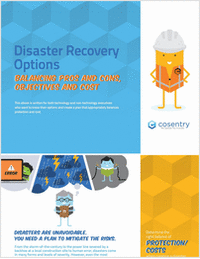 IT Leaders: Understand Your Options for Disaster Recovery Planning