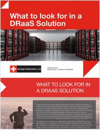 What to Look for in a DRaaS Solution