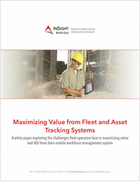 Maximizing Value from Fleet and Asset Tracking Systems