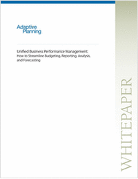 Unified Business Performance Management