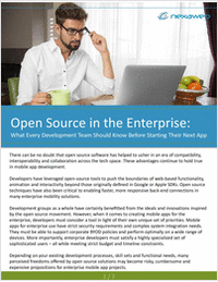 The Benefits of Open Source Software for Developers