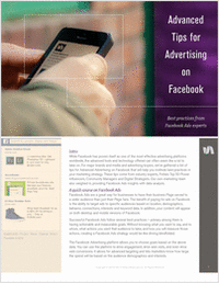 Advanced Tips for Advertising on Facebook