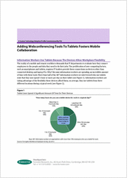 Adding Webconferencing Tools To Tablets Fosters Mobile Collaboration