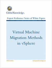 Virtual Machine Migration Methods in vSphere