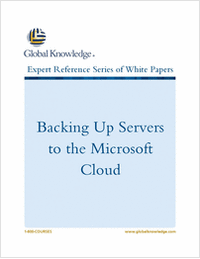 Backing Up Servers to the Microsoft Cloud