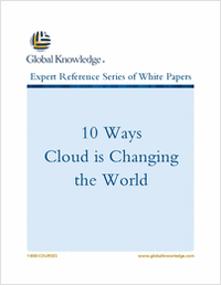 10 Ways Cloud is Changing the World