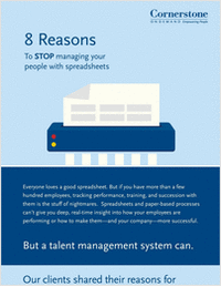 8 Reasons to STOP Managing your People with Spreadsheets