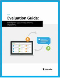 A Guide to Evaluating Enterprise Social Relationship Platforms