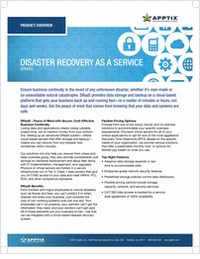 Disaster Recovery as a Service - Peace of Mind with Secure, Cost-Effective Business Continuity