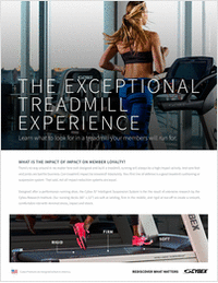 The Exceptional Treadmill Experience that Will Make Members Come Running