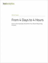 From 4 Days to 4 Hours: How to Dramatically Streamline Your Board Reporting Process