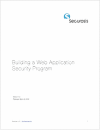 Building a Web Application Security Program