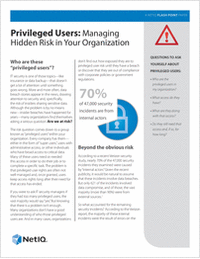 Manage Hidden Risks Associated to Privileged Users