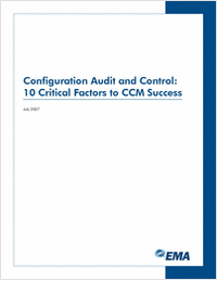 Configuration Audit and Control: 10 Critical Factors for CCM Success