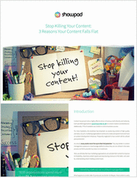 Stop Killing Your Content: 3 Reasons Your Content Falls Flat