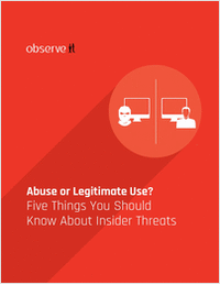 Five Things You Should Know About Insider Threats