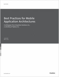 Best Practices for Mobile Application Architectures