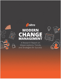 Modern Change Management: A Research Report on Misperceptions, Trends, and Strategies for Success