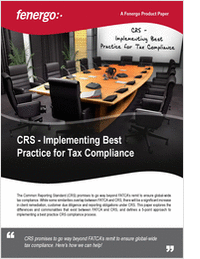 CRS - Implementing Best Practice Global Tax Compliance