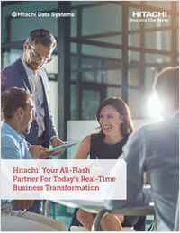 Your All-Flash Partner for Today's Real-Time Business Transformation