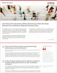 Learn How to Select the Right All-Flash Solution for Your IT Environment