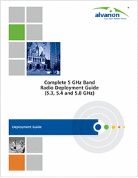 Complete 5 GHz Band Radio Deployment Guide (5.3, 5.4 and 5.8 GHz)