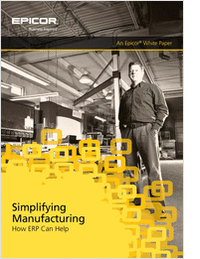 Simplifying Manufacturing. How ERP Can Help