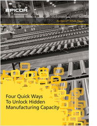 4 Quick Ways to Unlock Hidden Manufacturing Capacity