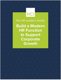 The HR Leader's Guide: Build a Modern HR Function to Support Corporate Growth