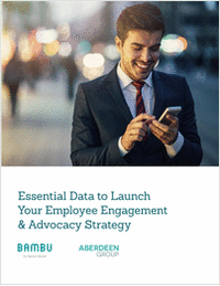 Essential Data to Launch Your Employee Engagement & Advocacy Strategy