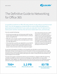 The Definitive Guide to Networking for Office 365